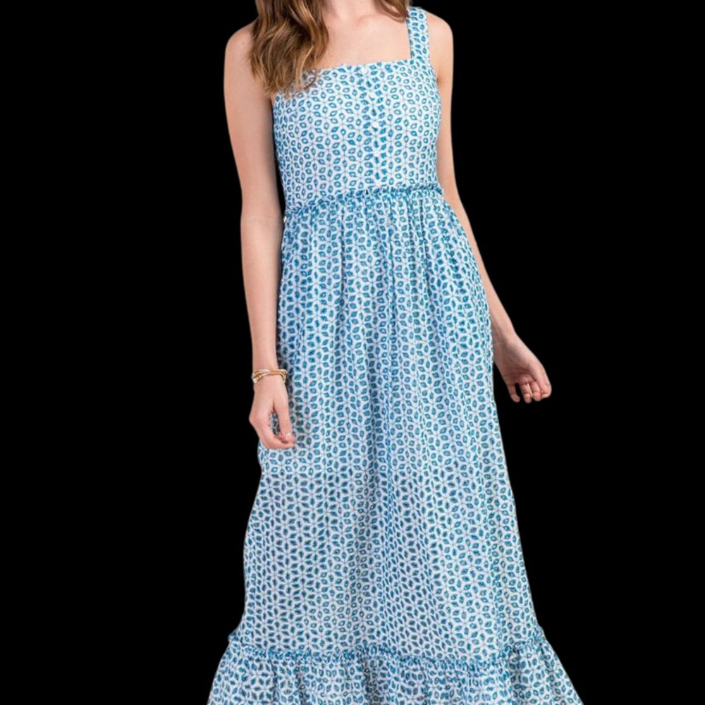 FRANCESCAS DARLA EYELET MAXI DRESS
